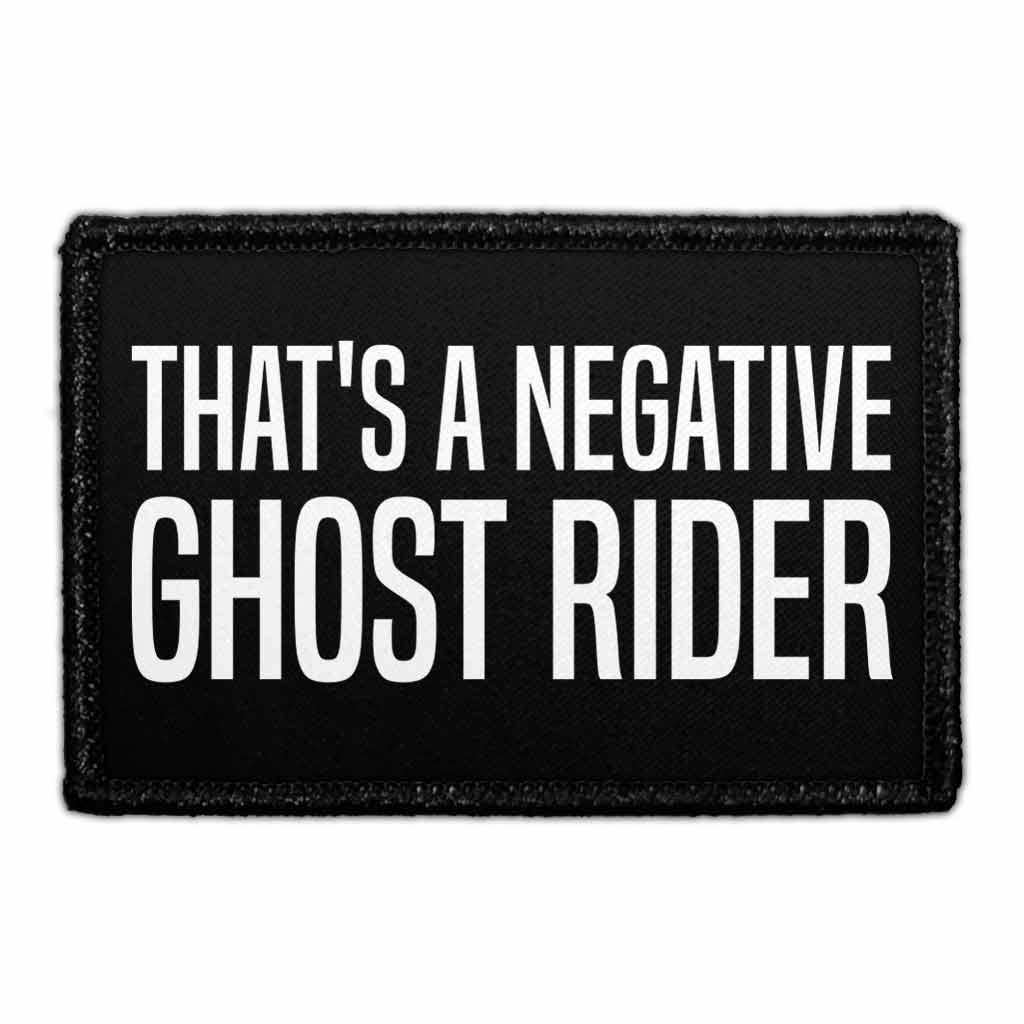 That's A Negative.. - Removable Patch - For Lifestyle Shops