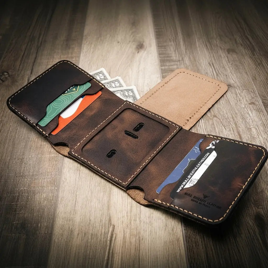 Badge Trifold Wallet