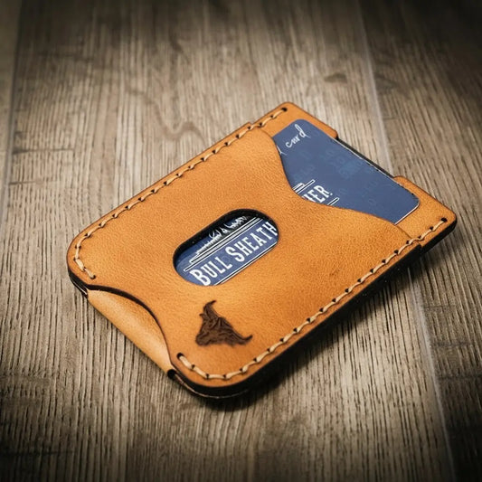 The Keller Money Clip - Saddle Tan