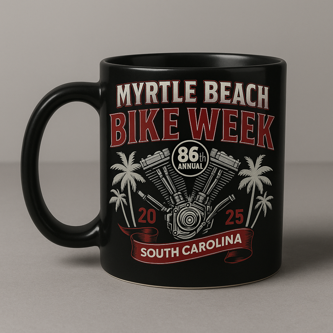 Myrtle Beach Bike Week 2025 – Collector’s Mug Series