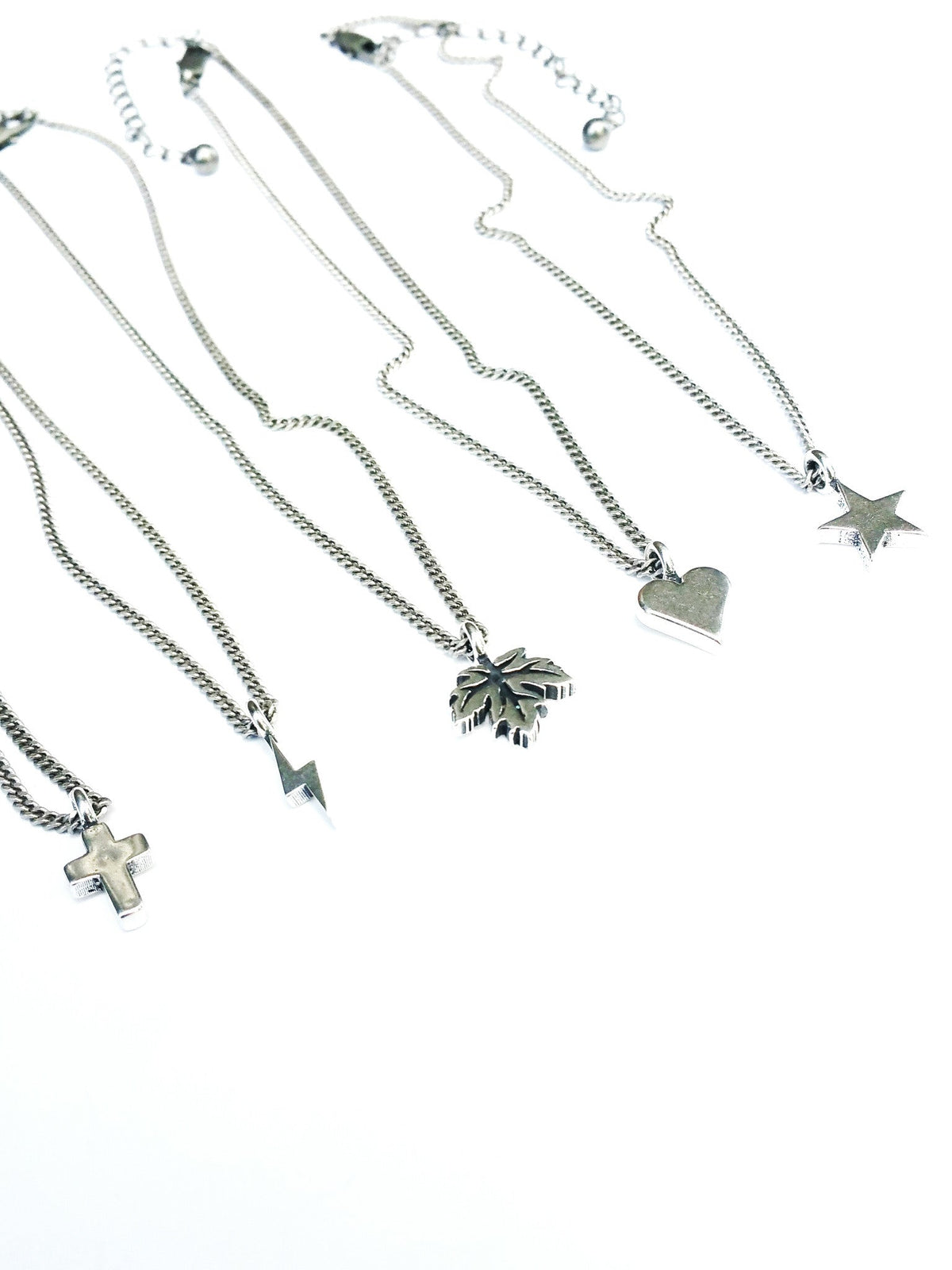 Mini Cross of Comfort Necklace - Sterling Silver Choker Charm