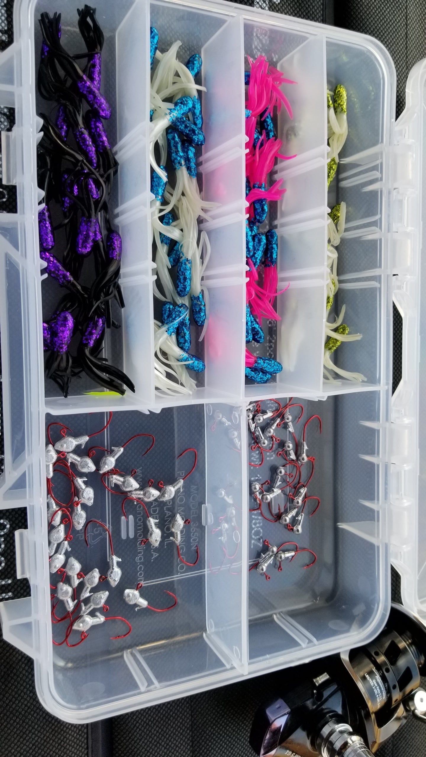 Cam's 1.5 inch "Muddy Water" Tube Assortment Package (NO SUBSTITUTIONS)