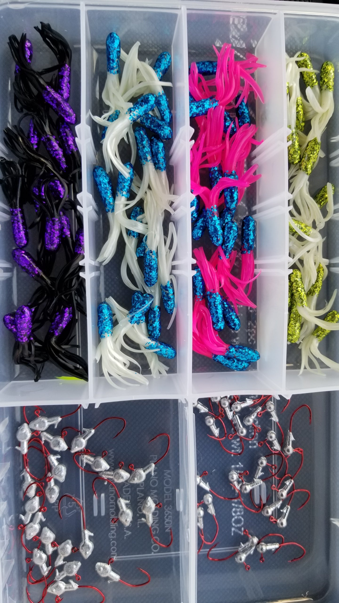 Cam's 1.5 inch "Muddy Water" Tube Assortment Package (NO SUBSTITUTIONS)