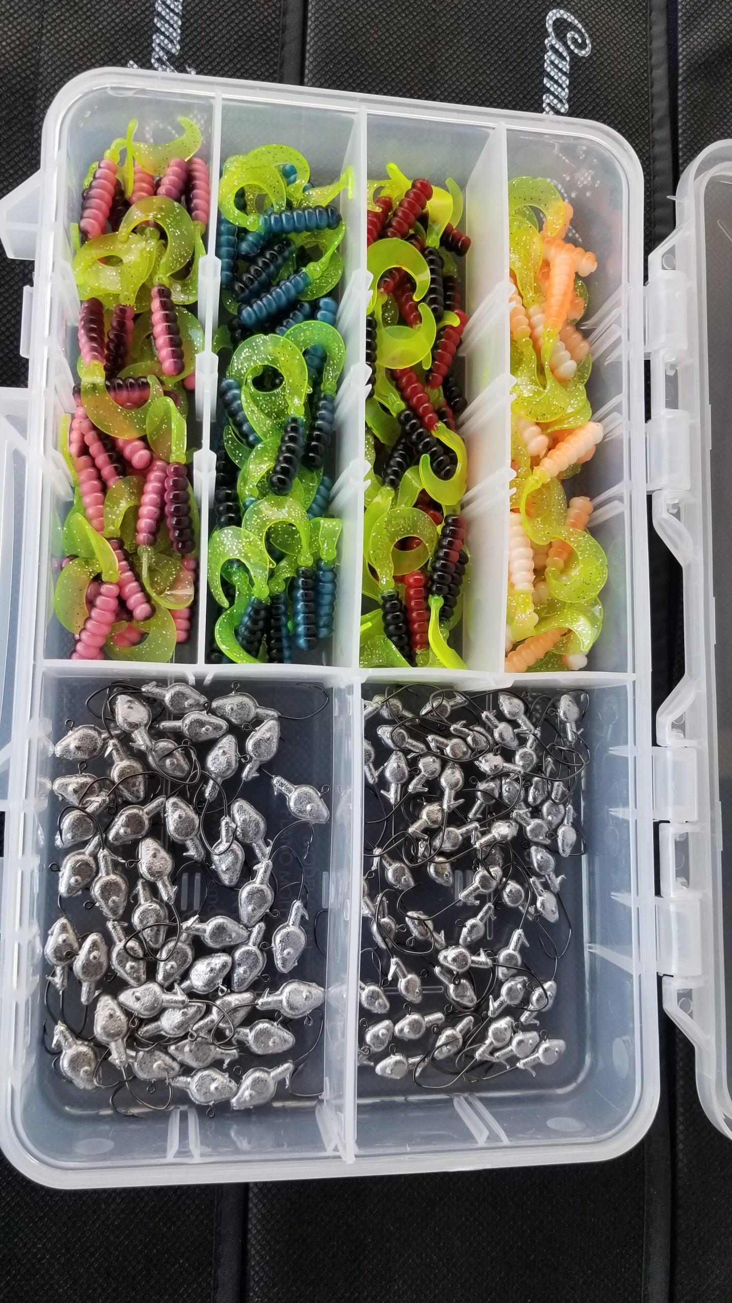 Cam's All Day Fishermen Curly Tail Grub Assortment Package