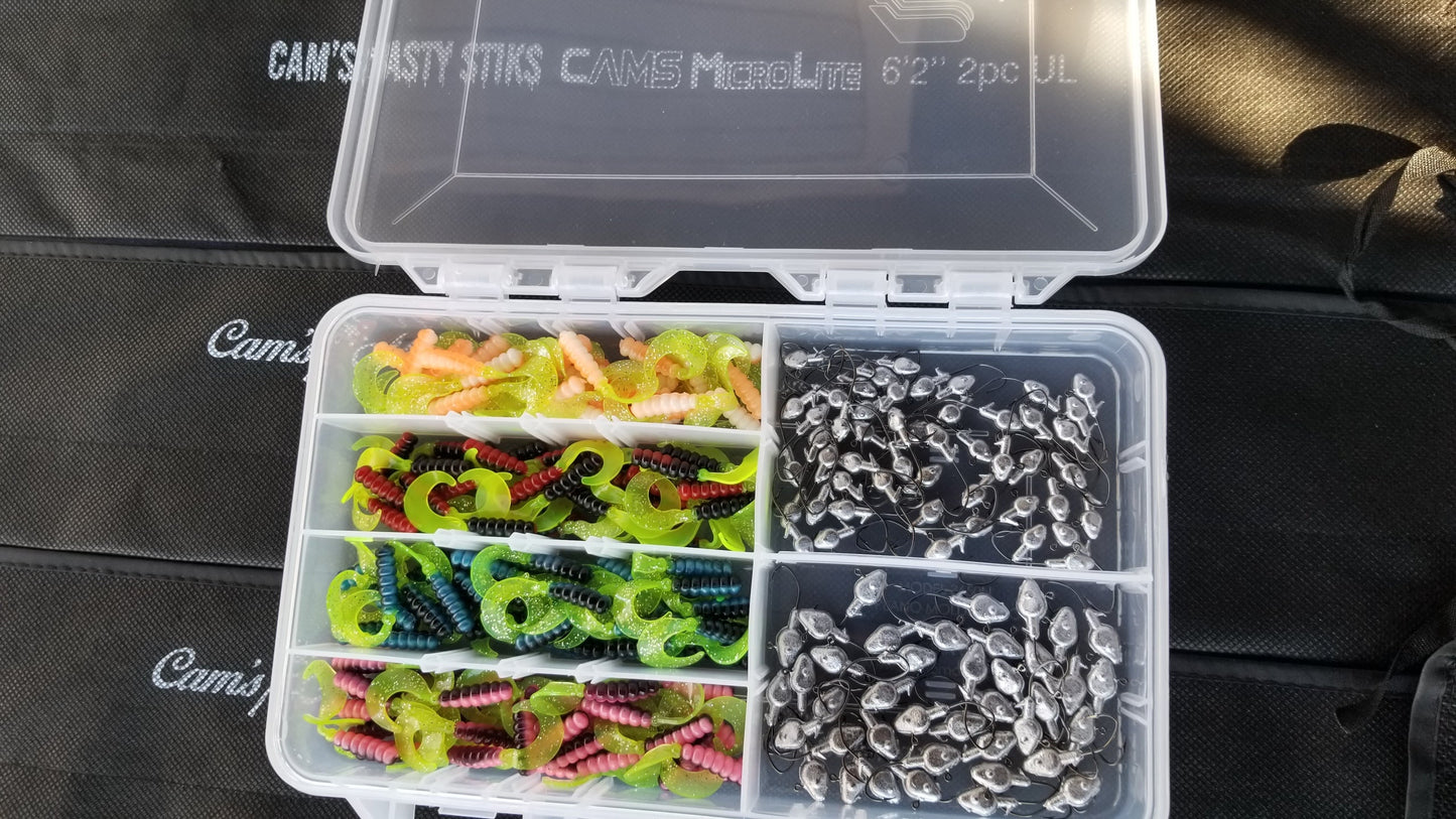 Cam's All Day Fishermen Curly Tail Grub Assortment Package