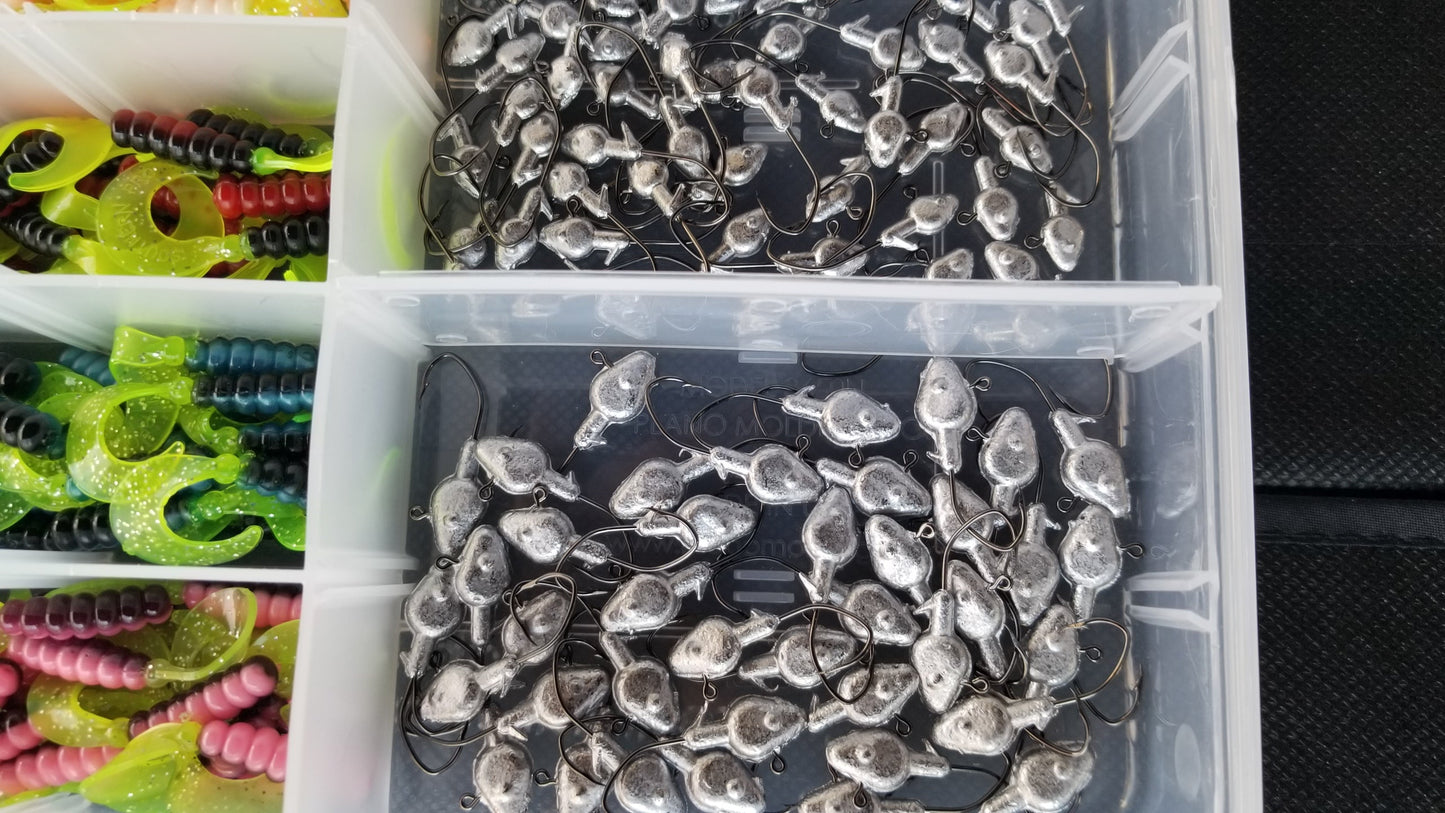 Cam's All Day Fishermen Curly Tail Grub Assortment Package