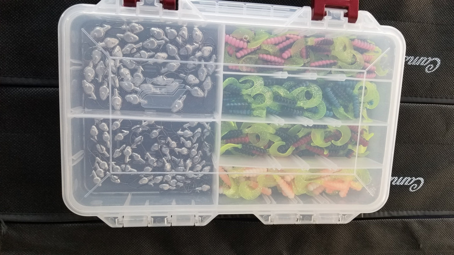 Cam's All Day Fishermen Curly Tail Grub Assortment Package