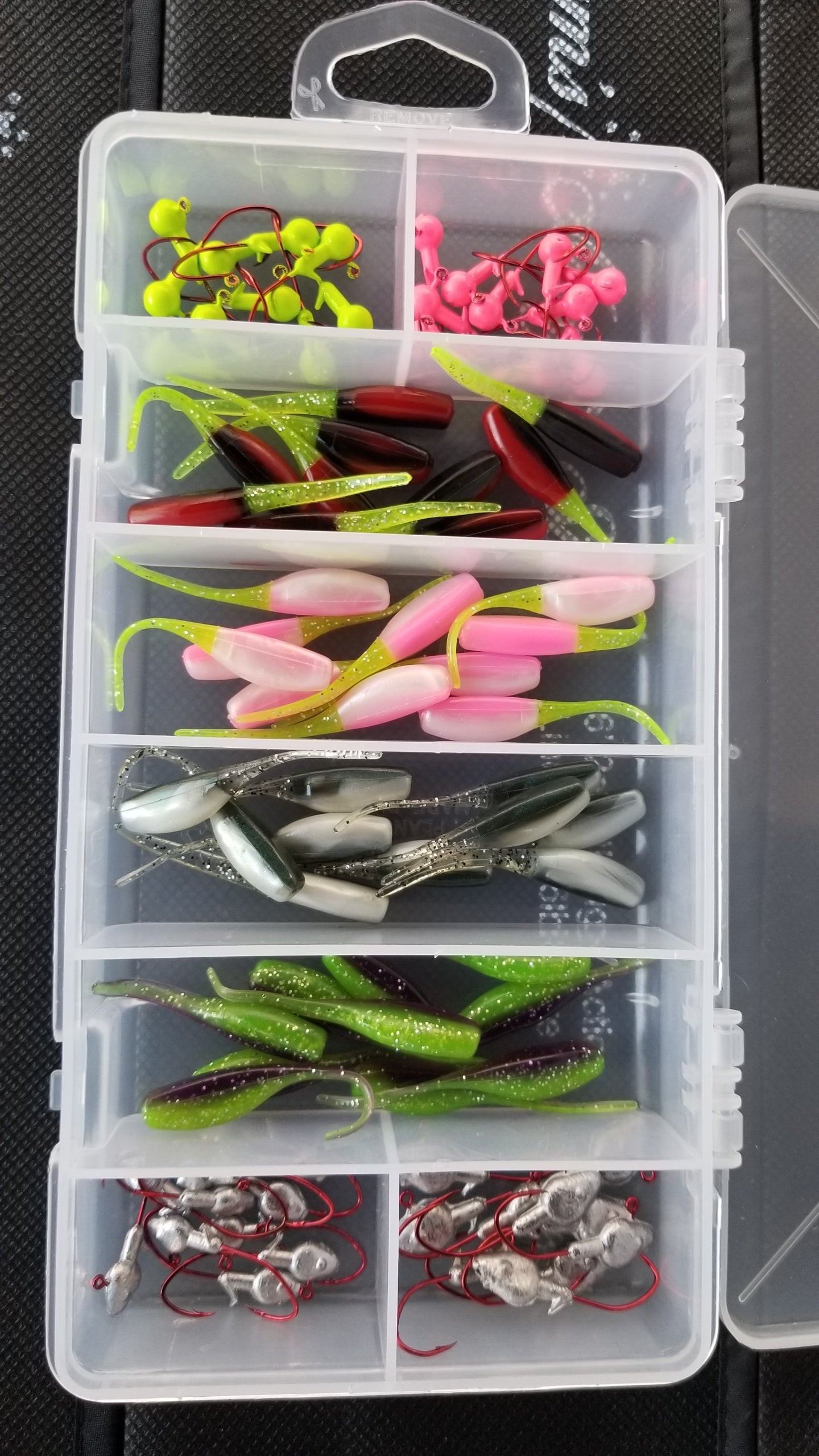 Cam's Complete Stinger Shad Starter Assortment Package Kit