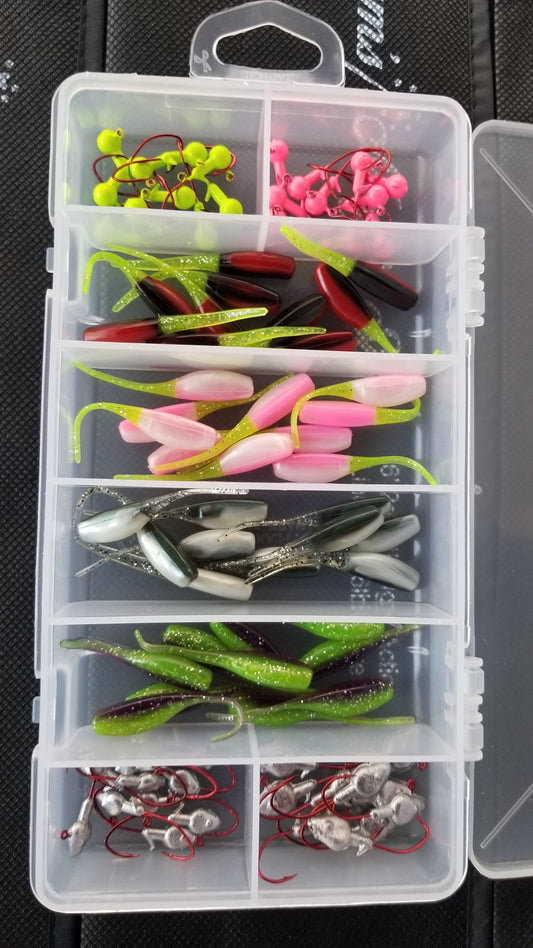 Cam's Complete Stinger Shad Starter Assortment Package Kit