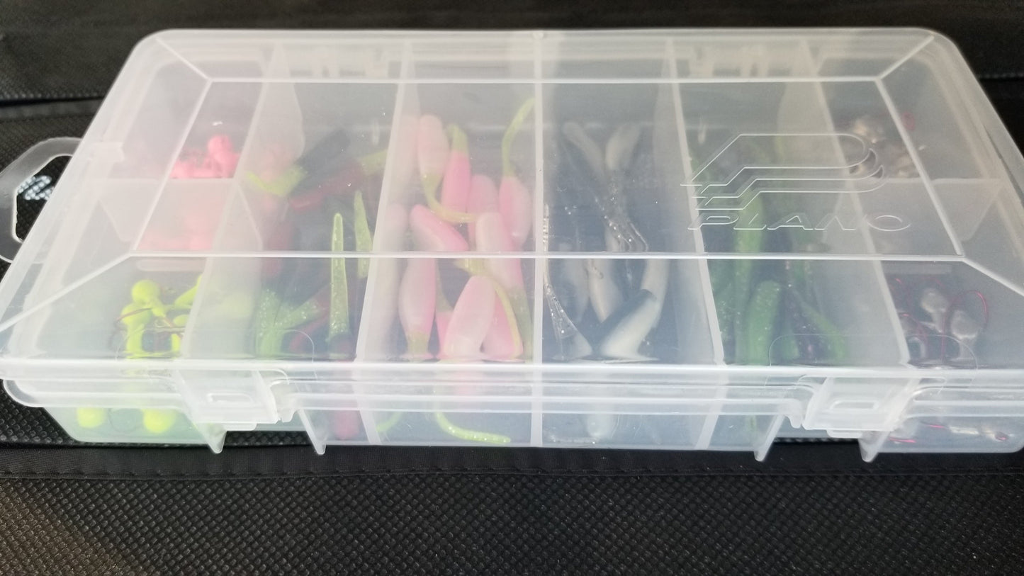 Cam's Complete Stinger Shad Starter Assortment Package Kit