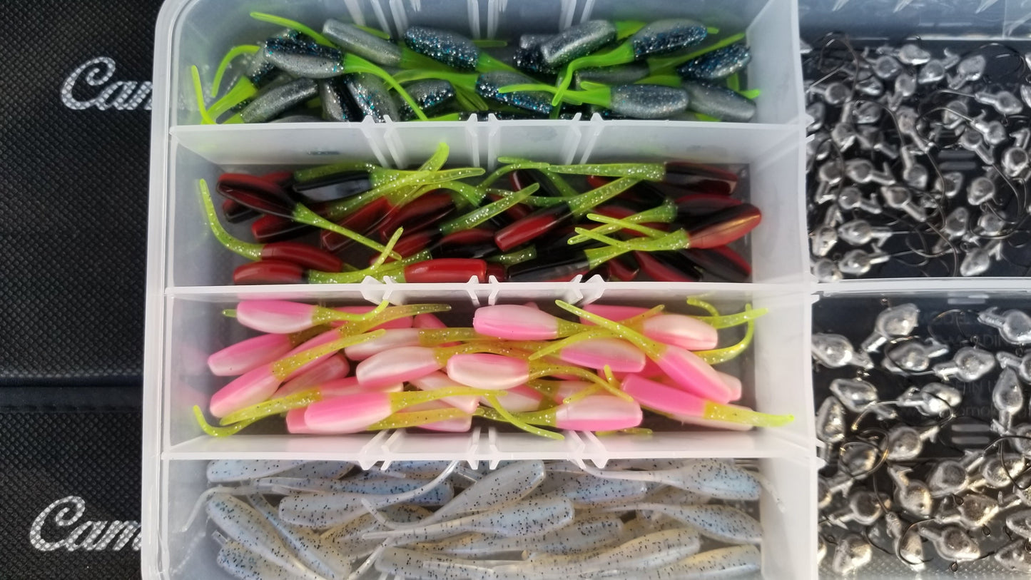 Cam's All Day Fishermen Stinger Shad Assortment Package