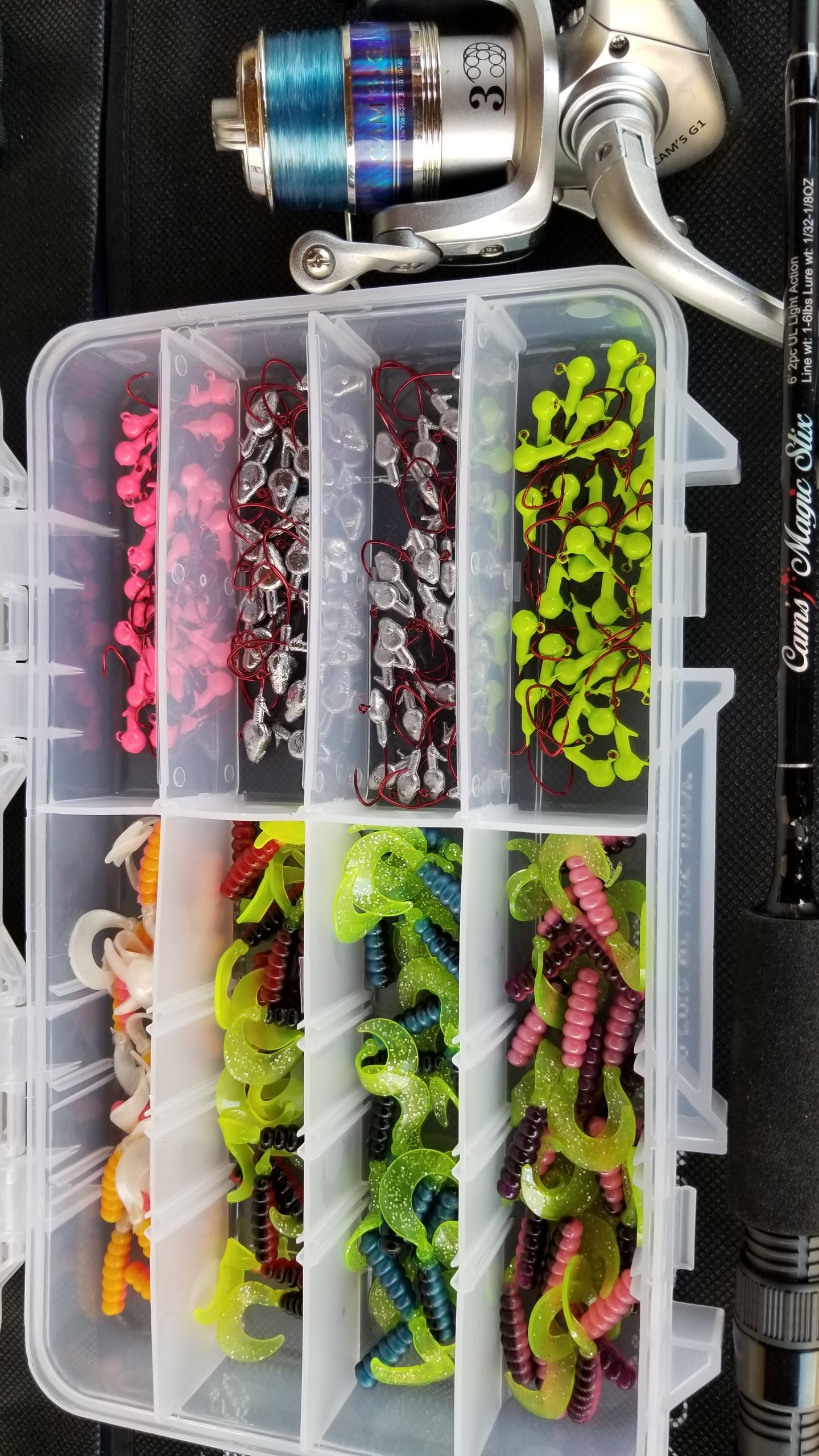 Cam's Complete 6'0 Magic Stix Curly Tail Combo  Special