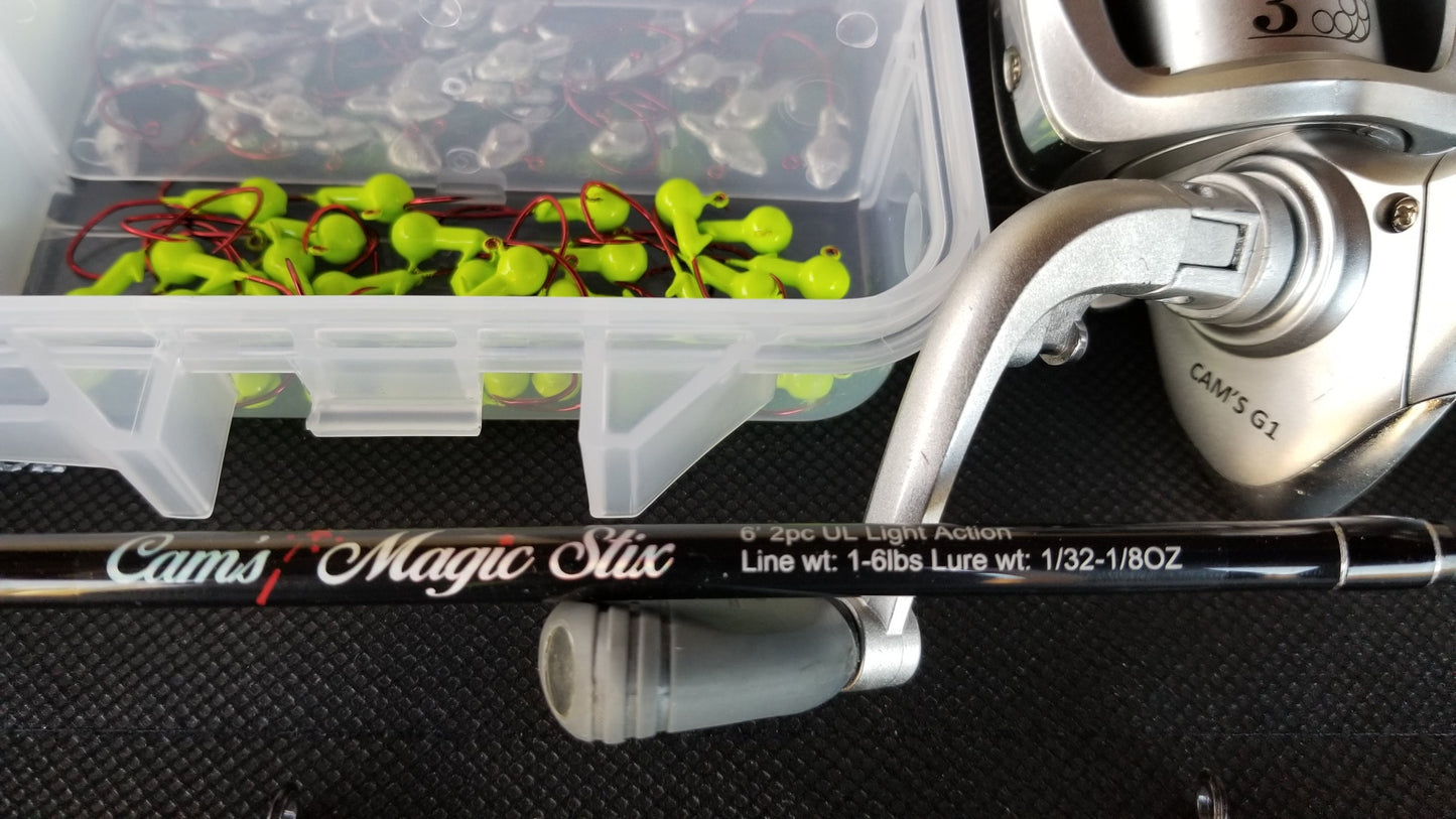 Cam's Complete 6'0 Magic Stix Curly Tail Combo  Special