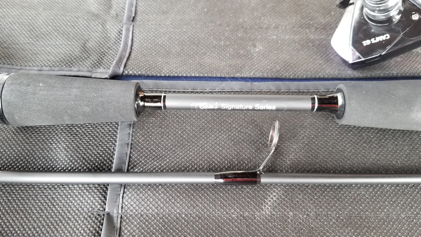 Cam's Complete Kit Signature Series "BlackedOut Titanium" 6'6 Rod and Reel Kit