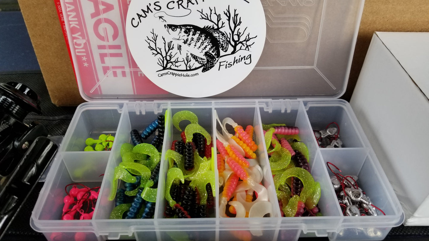 Cam's Complete Kit Signature Series "BlackedOut Titanium" 6'6 Rod and Reel Kit