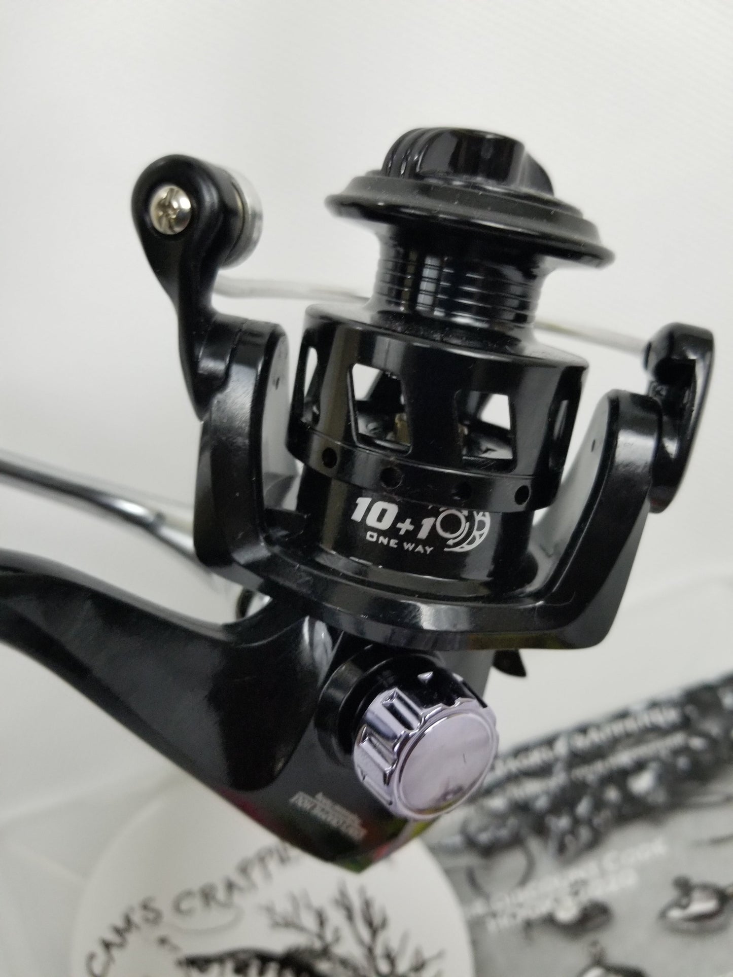 Cam's "Black Onyx"(10+1) Magic Stik 6'6 Rod and Reel Combo Kit