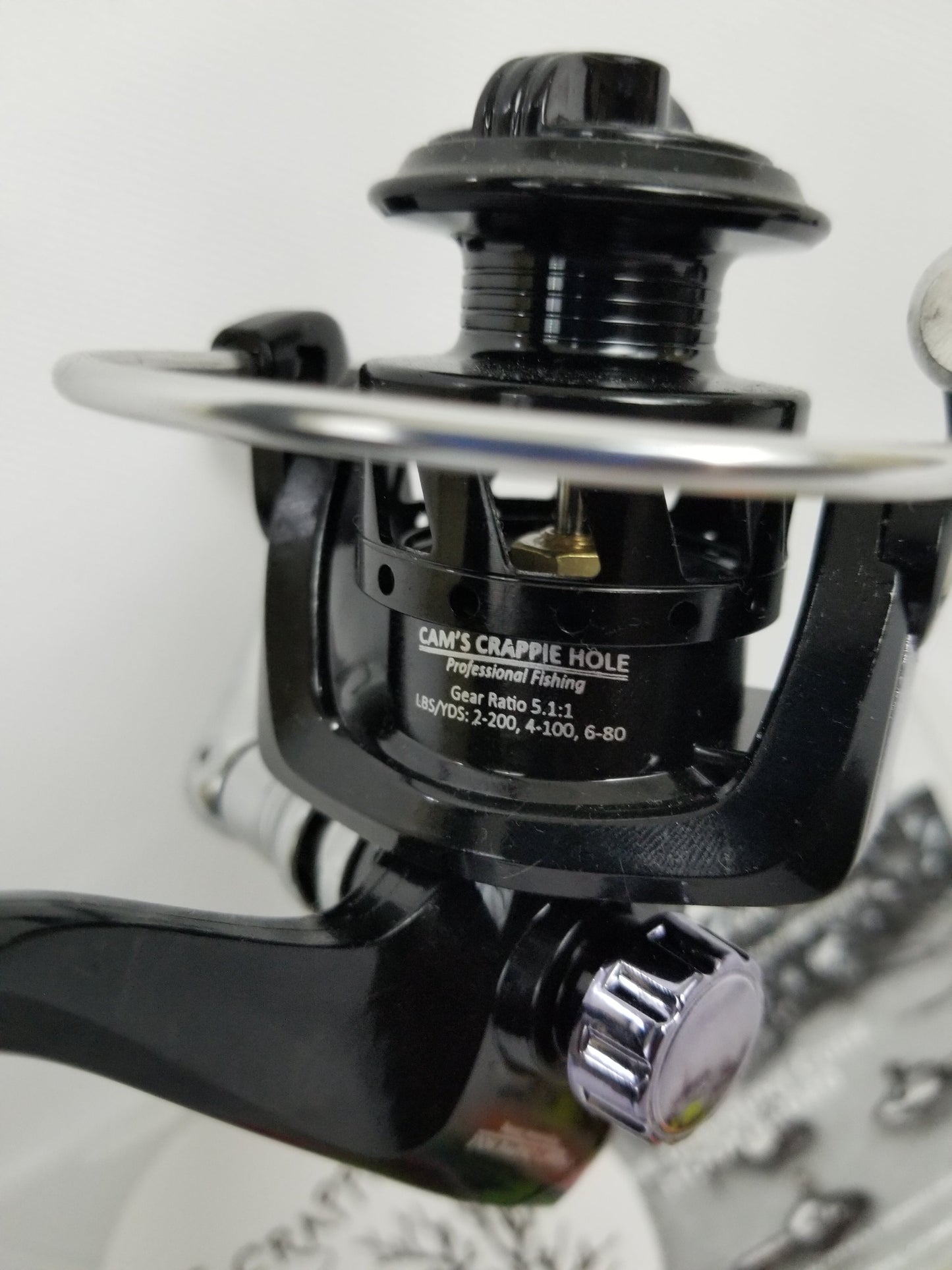 Cam's "Black Onyx"(10+1) Magic Stik 6'6 Rod and Reel Combo Kit