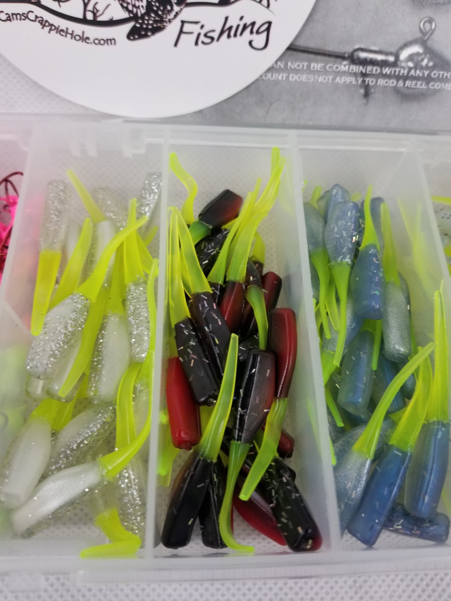 Cam's Complete Stinger Shad [Hologram Flake] Starter Assortment Package Kit