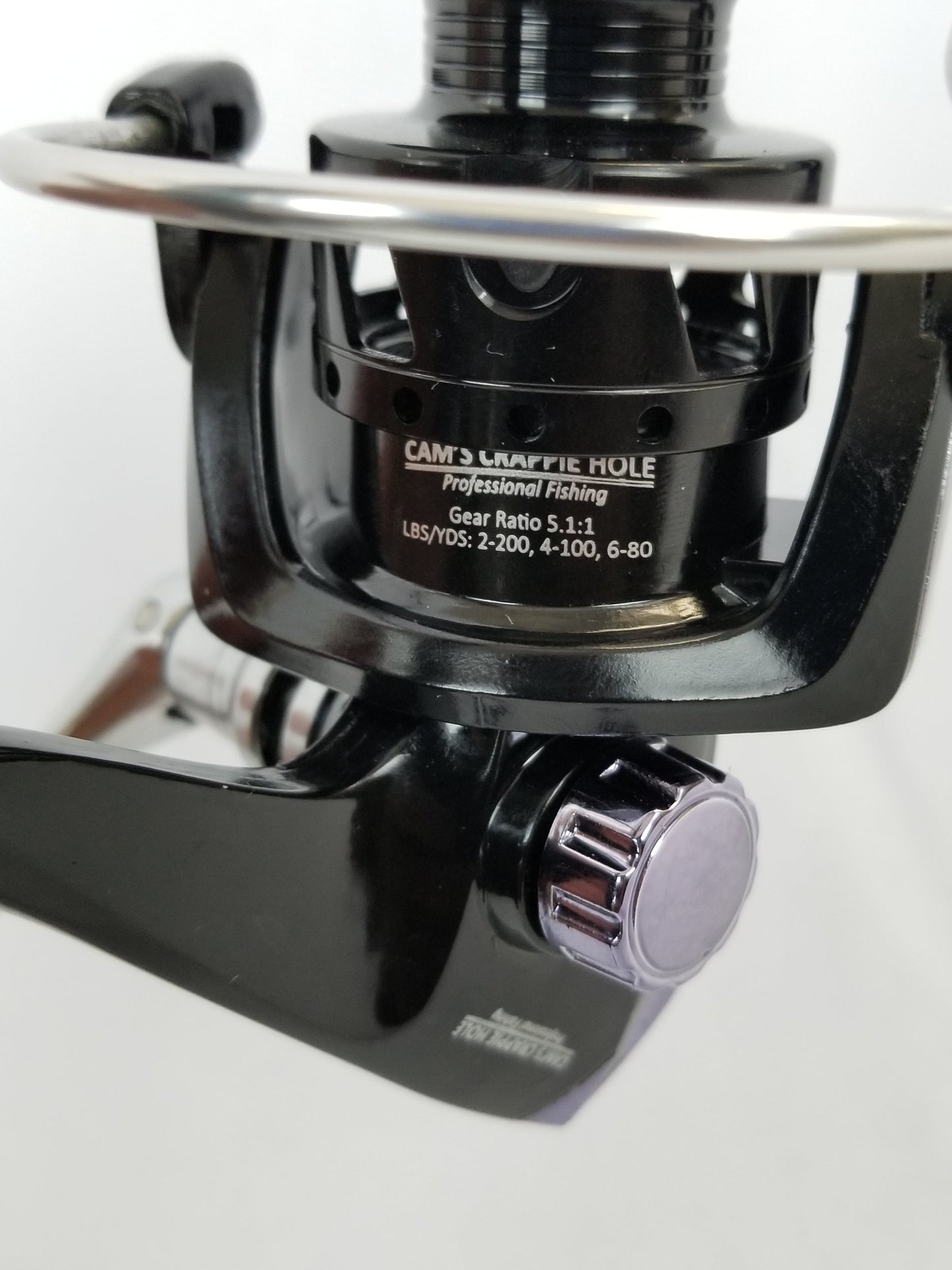 Cam's Complete 6'6" "Matrix Red" Titanium 10+1 (BB) Ball Bearing Reel Signature Series Curly Tail Combo  Special