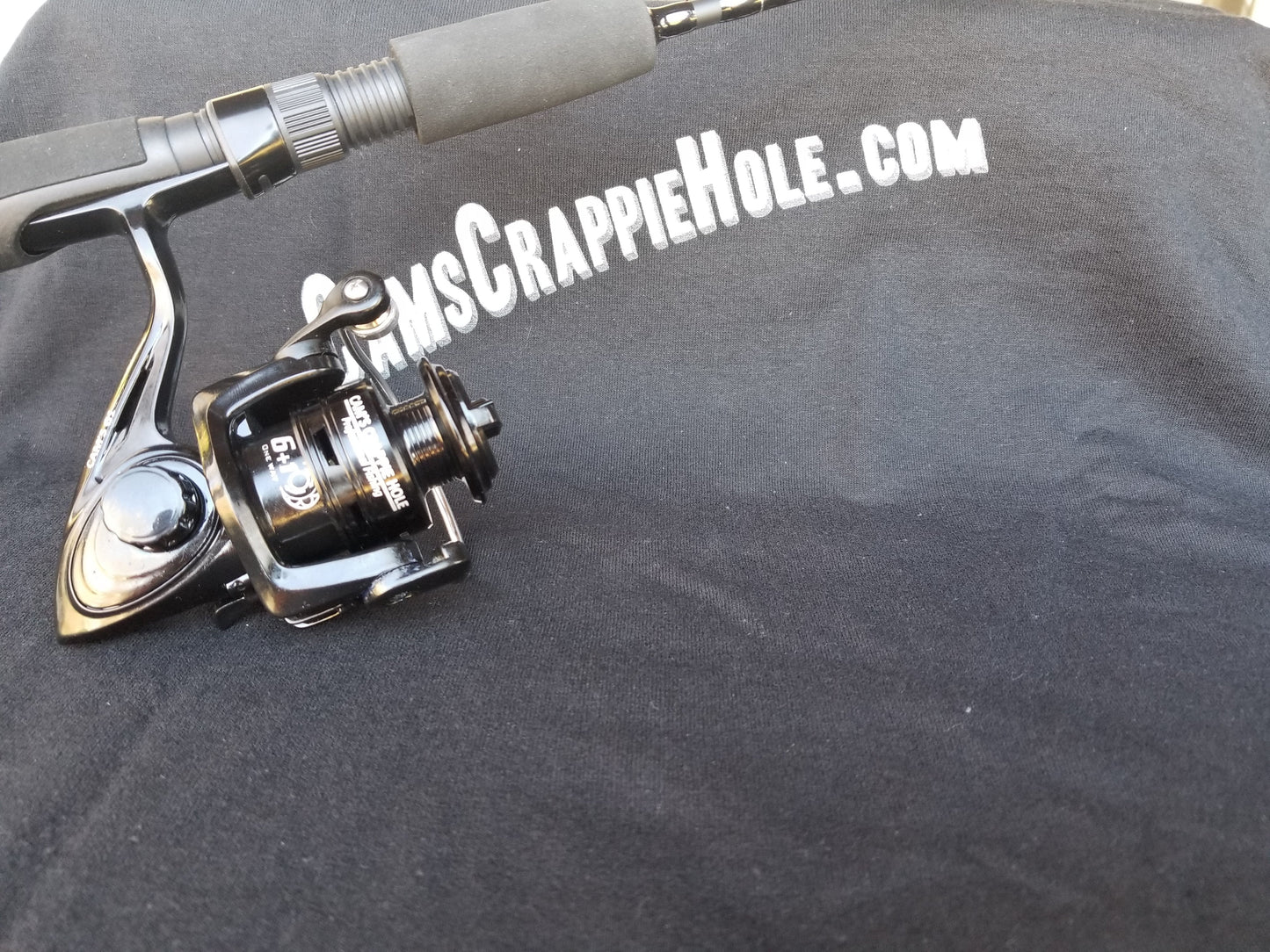 Cam's 7(BB)The Raven [BlackBird] Xtralite  6'2" ft. Rod & Reel Spinning Combo