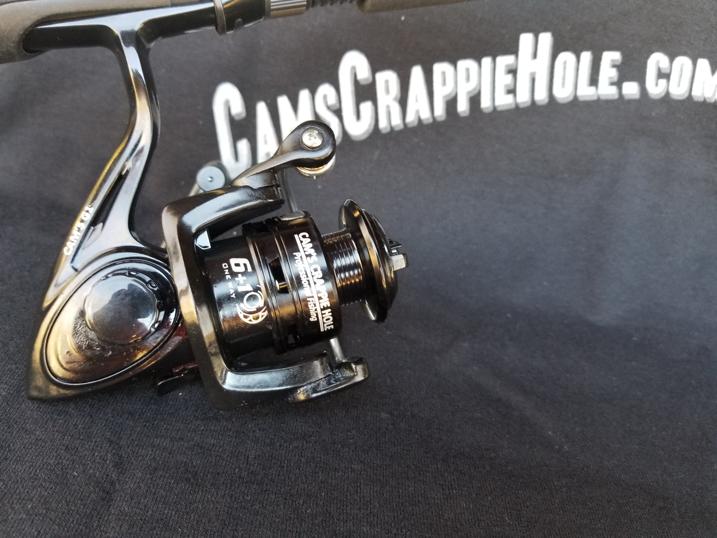 Cam's 7(BB)The Raven [BlackBird] Xtralite  6 ft. Rod & Reel Spinning Combo