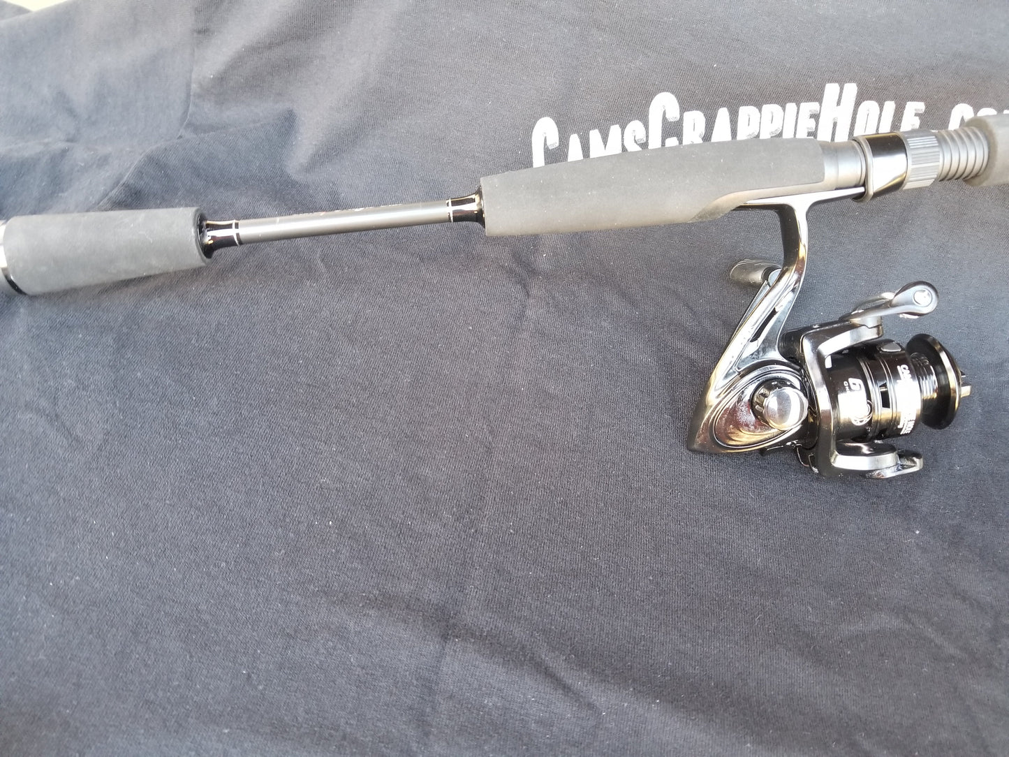 Cam's 7(BB)The Raven [BlackBird] Xtralite  6'6" ft. Rod & Reel Spinning Combo