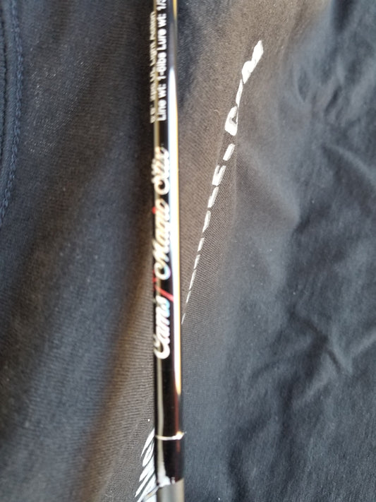 Cam's 7(BB)The Raven [BlackBird] Xtralite  6'2" ft. Rod & Reel Spinning Combo