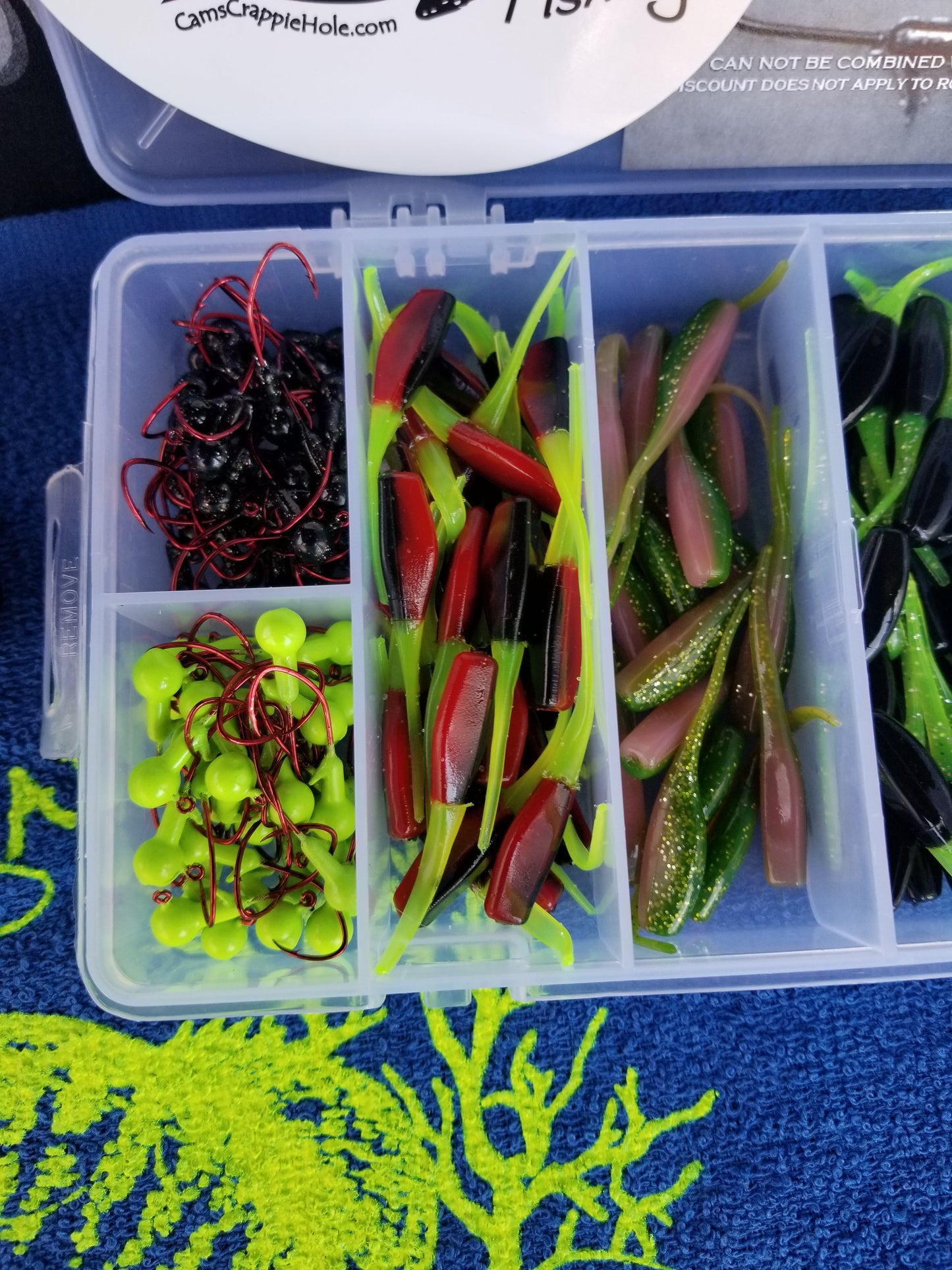 Cam's The Raven Complete 6ft. [BlackBird] Xtralite 7 (BB) Ball Bearing Reel Stinger Shad Combo Special