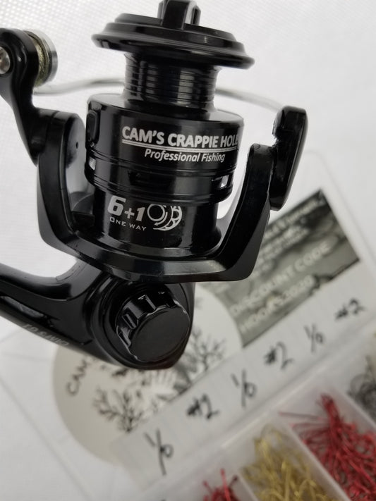 Cam's "Orange Poseidon" Live Bait Assortment 6'0 Combo Kit