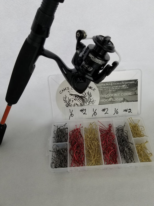 Cam's "Orange Poseidon" Live Bait Assortment 6'0 Combo Kit