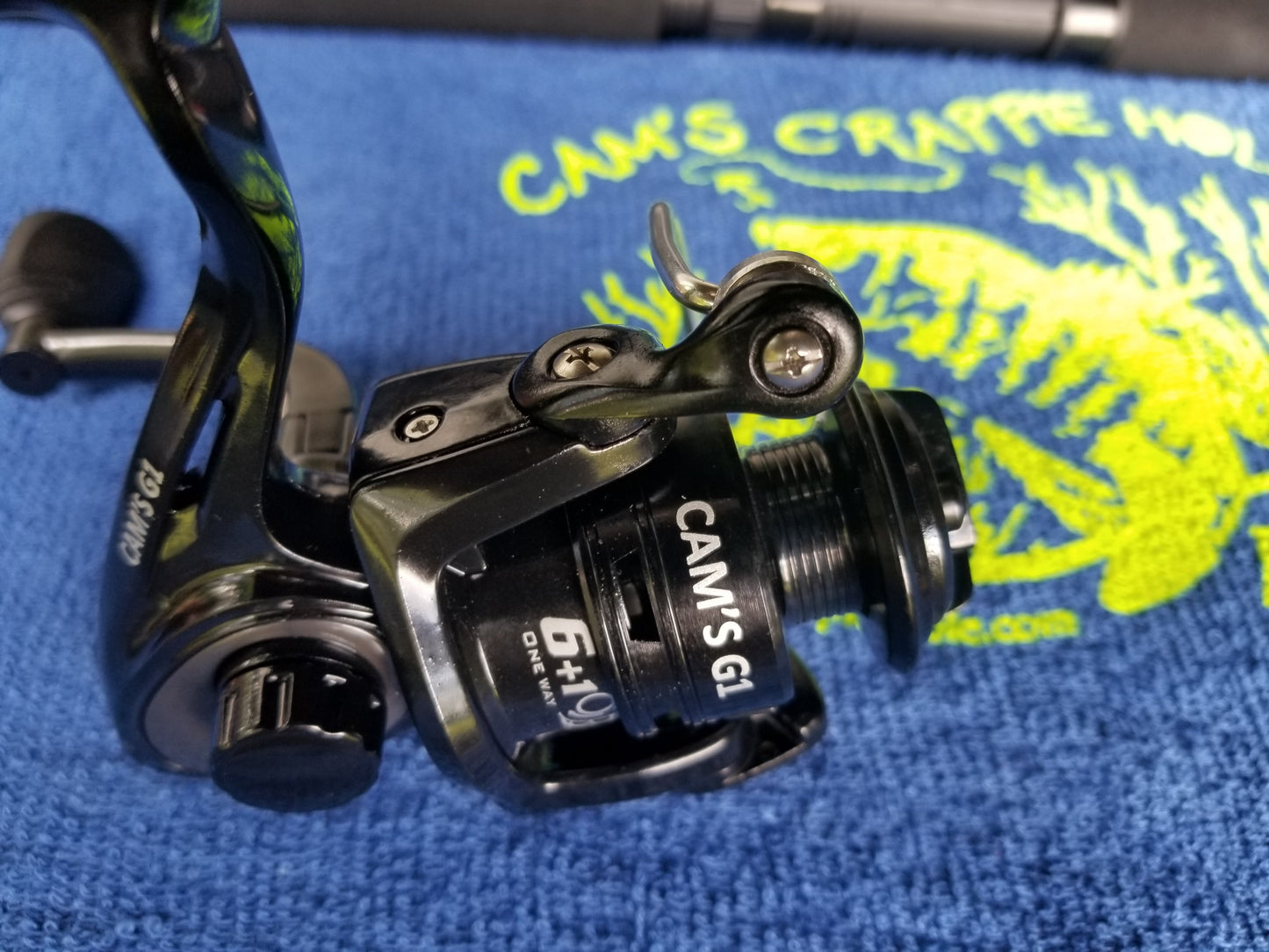Cam's 9ft. 2pc. Yaannk Stik + 9 (BB) Cam's Xtralite Reel