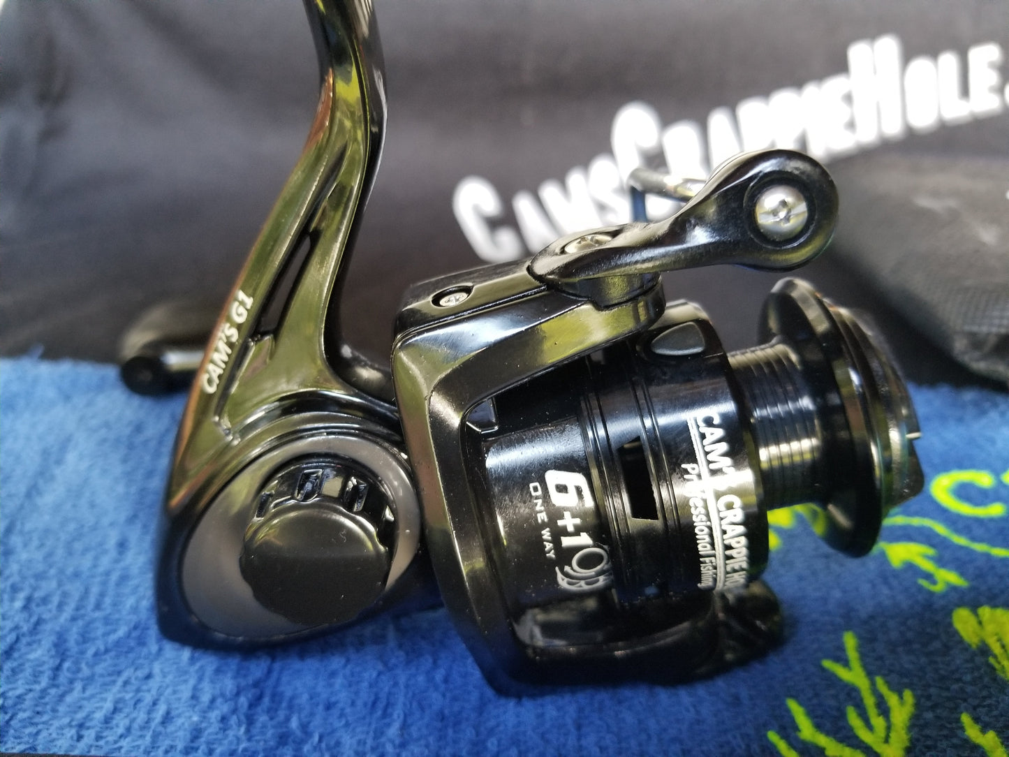 Cam's 9ft. 2pc. Yaannk Stik + 9 (BB) Cam's Xtralite Reel