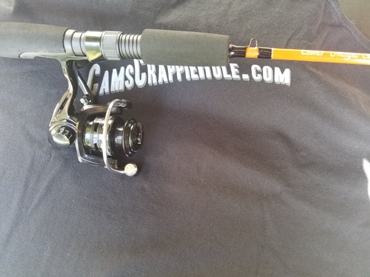 Cam's "Orange Poseidon"  6'0  Spinning rod and reel (6+1) Combo