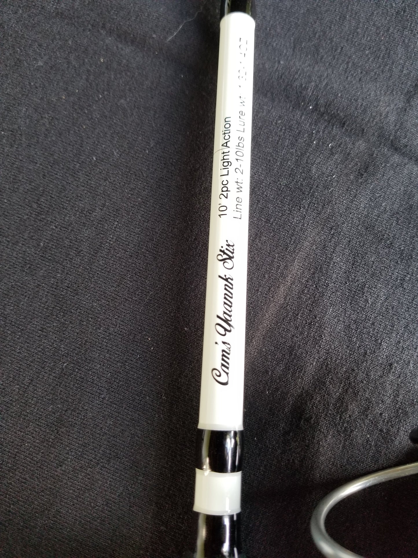 Cam's 10ft Yaannk Stick Combo Rod and Reel Tri-Color Tube Kit