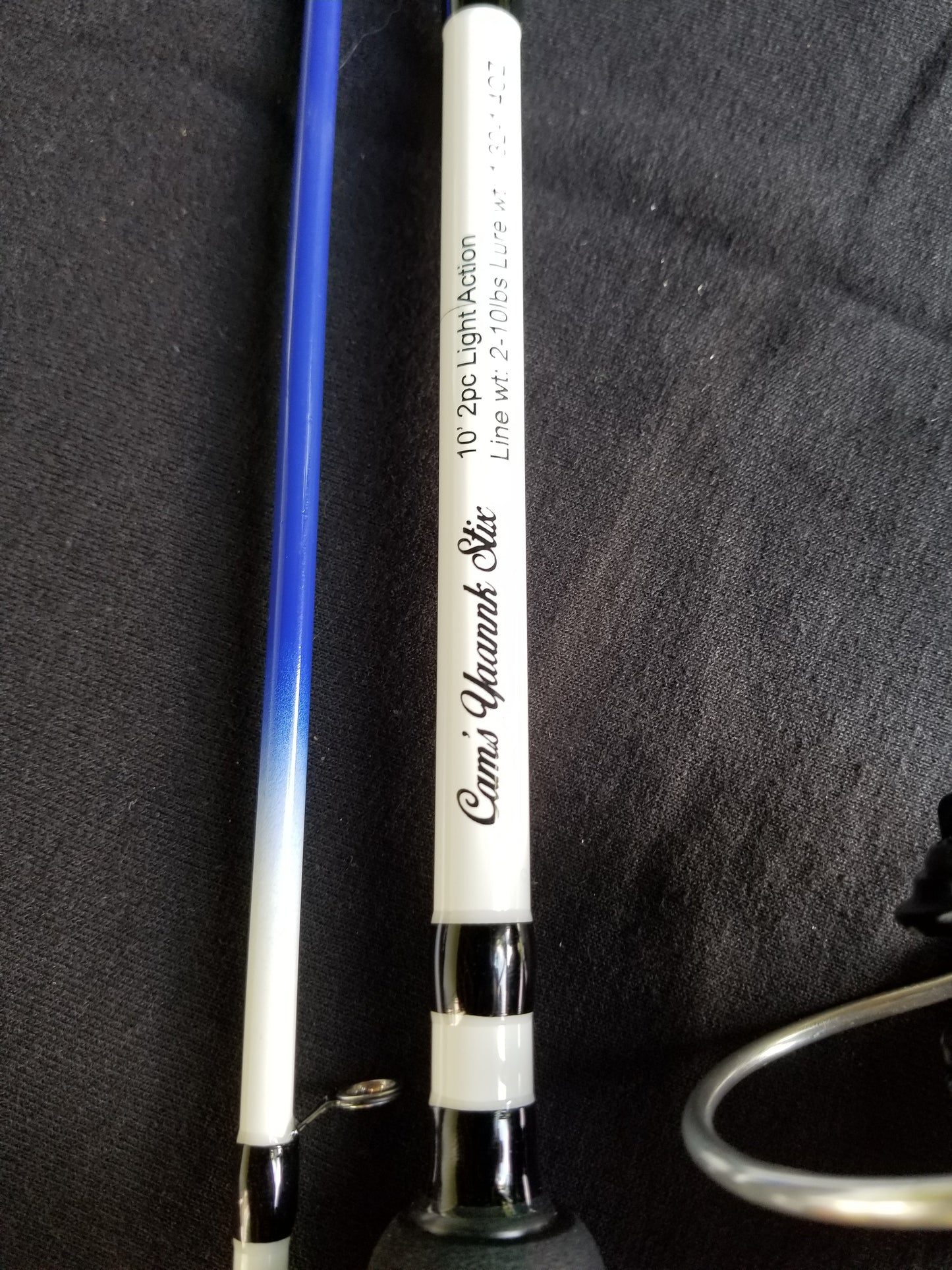 Cam's 10ft Yaannk Stick Combo Rod and Reel  1.5" Stinger Kit