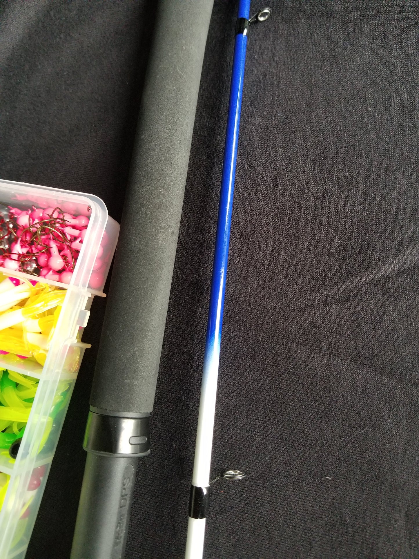 Cam's 10ft Yaannk Stick Combo Rod and Reel Tri-Color Tube Kit