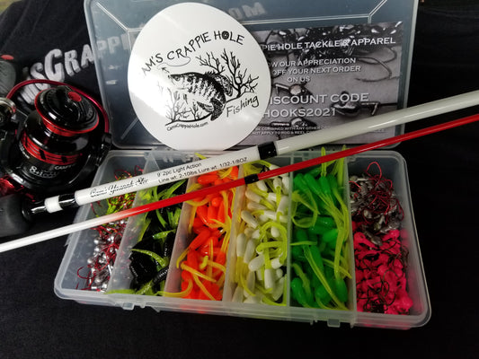 Cam's 9ft Yaannk Stick Combo Rod and Reel  1.5" Stinger Kit