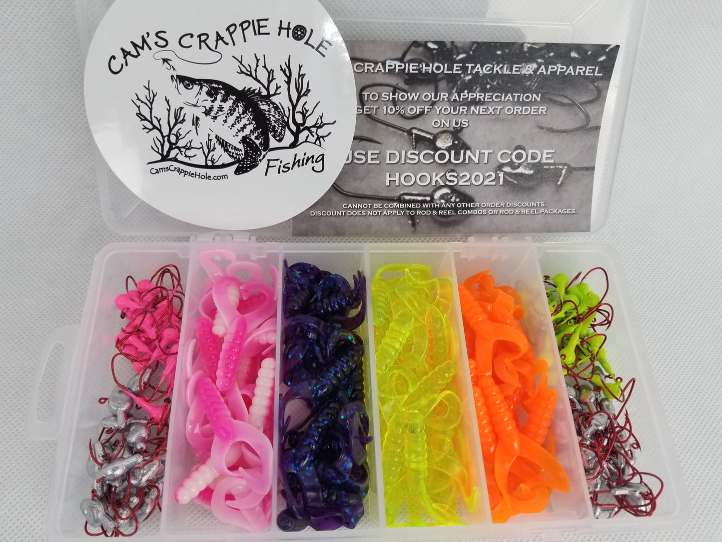 Cam's Double Tailed Shad Assortment Complete Package Kit (1)