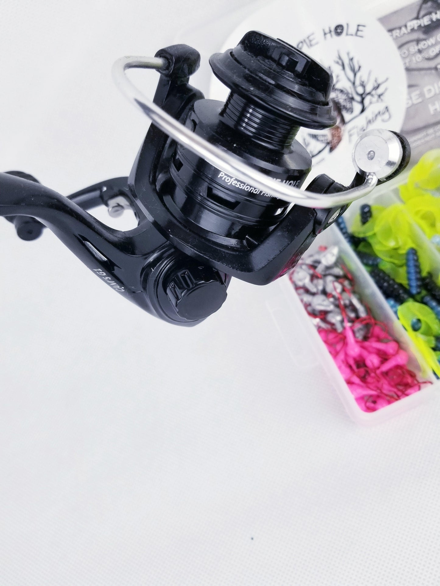 Cam's Complete 6'6" "Silver Stallion"  6+1 (BB) Ball Bearing Reel Signature Series Curly Tail Combo  Special