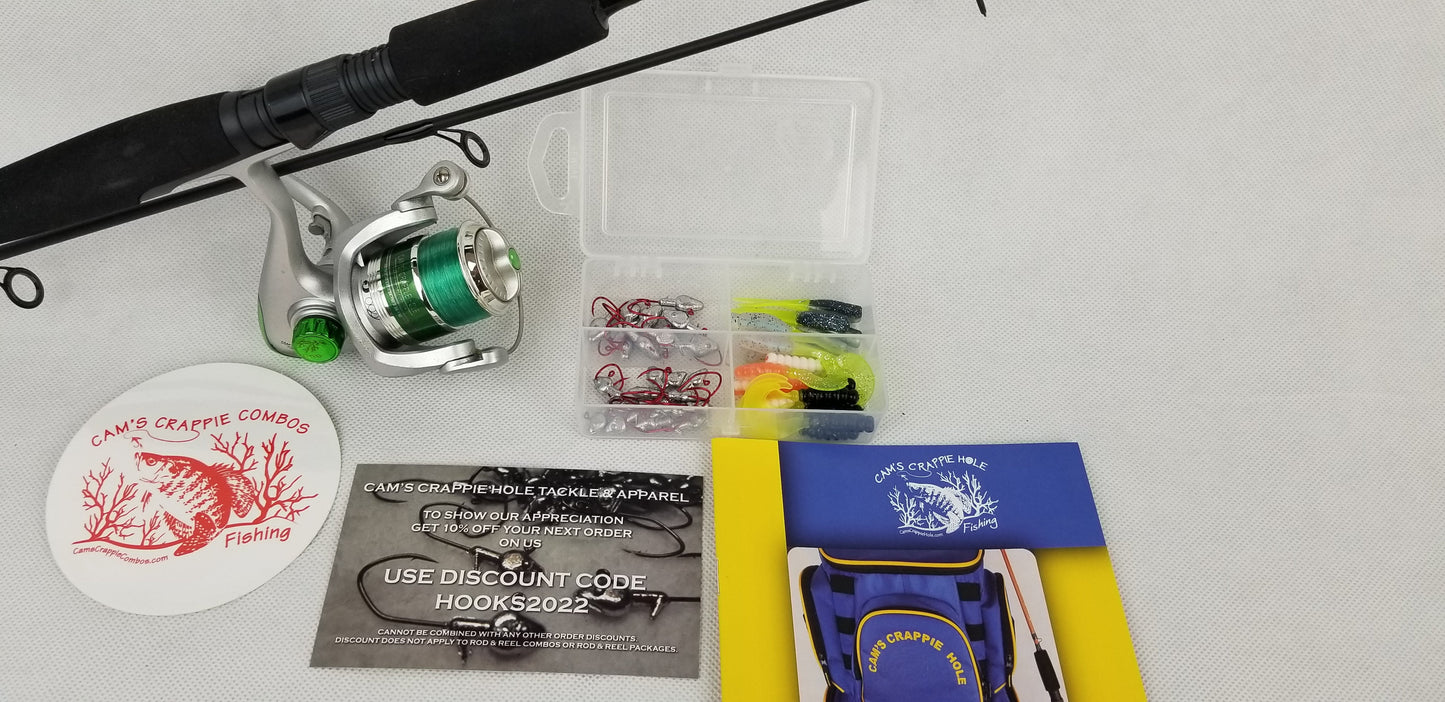 Cam's Starter 6' Pre-Spooled Emerald Green Trial Kit