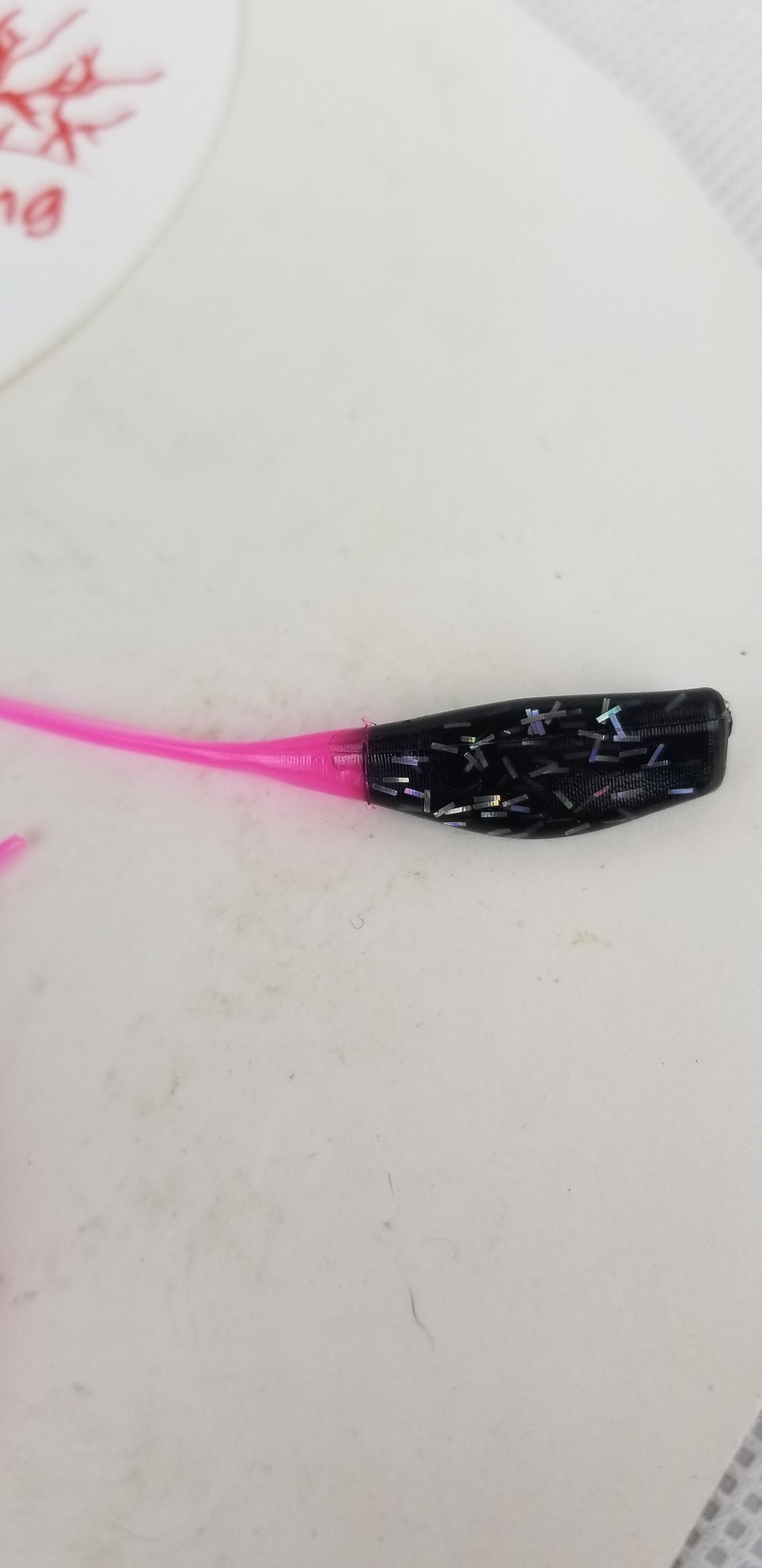 CAM'S 100pc 2" BLAZE HOLOGRAM FLAKE STINGER SHAD JIG (EXCLUSIVE)