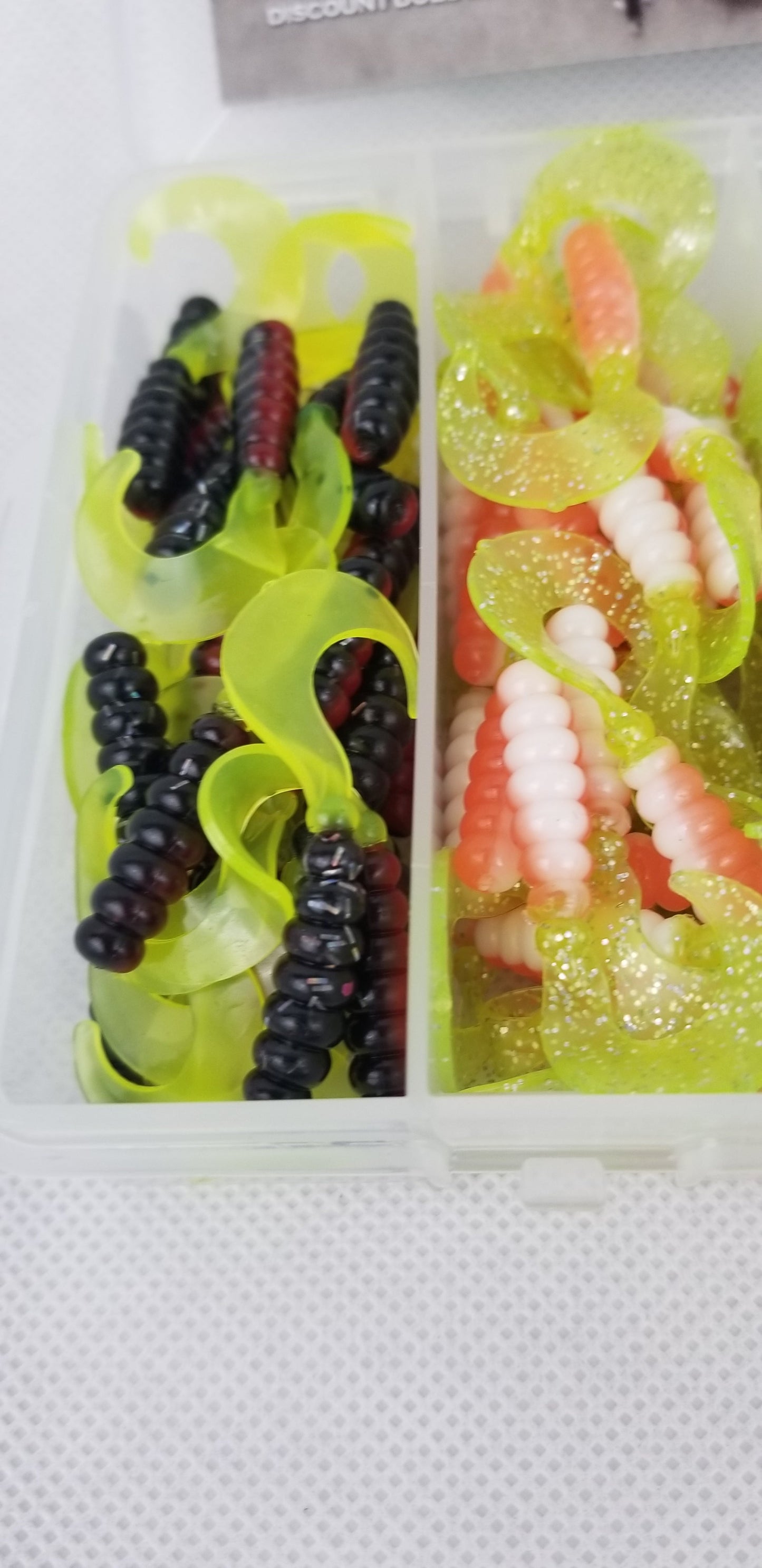 Cam's Complete All Plastic  Curly Tail [Hologram Flake] Assortment Package Kit