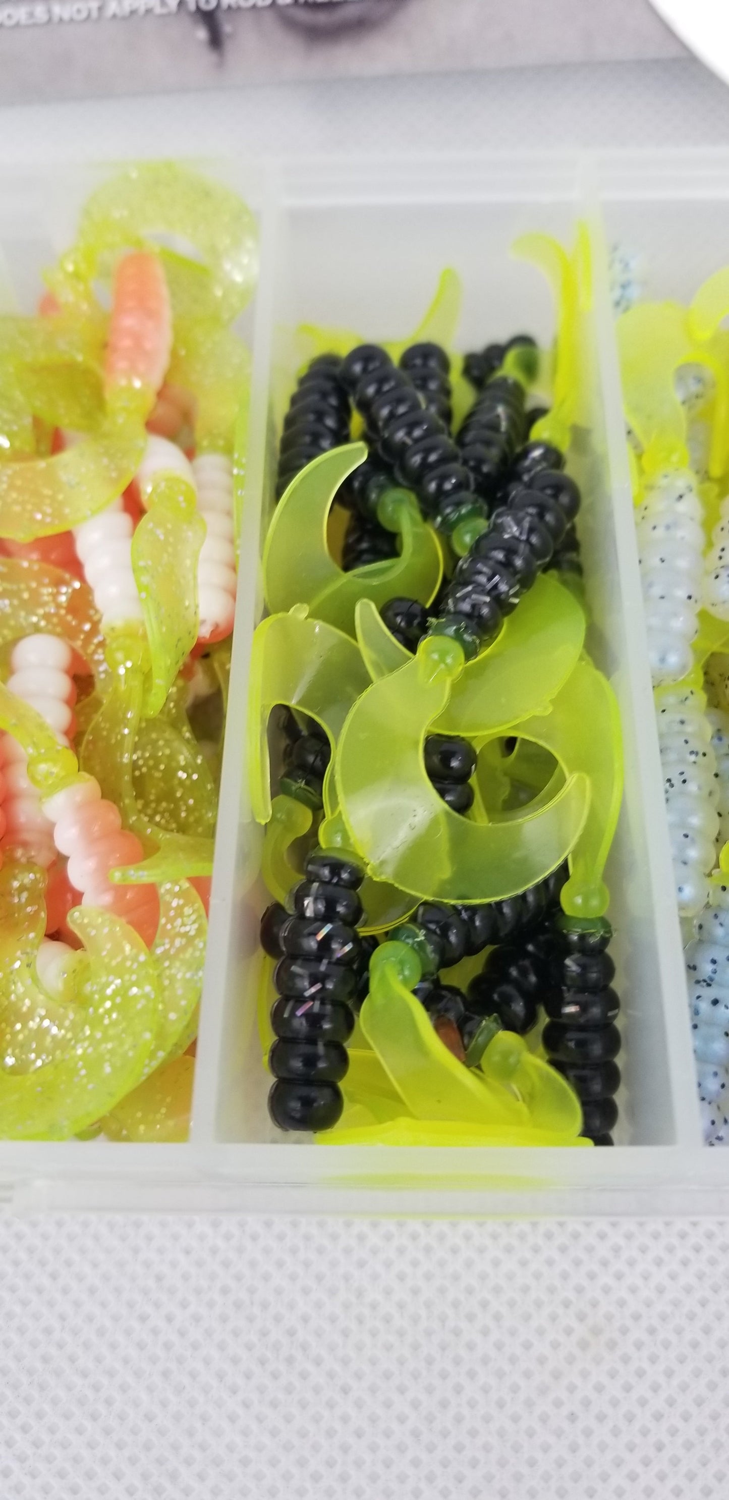 Cam's Complete All Plastic  Curly Tail [Hologram Flake] Assortment Package Kit