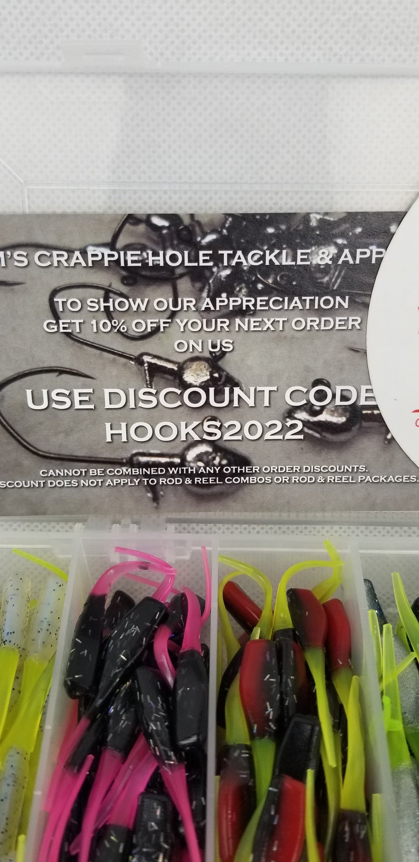 Cam's Complete All Plastic Stinger Shad [Hologram Flake] Assortment Package Kit