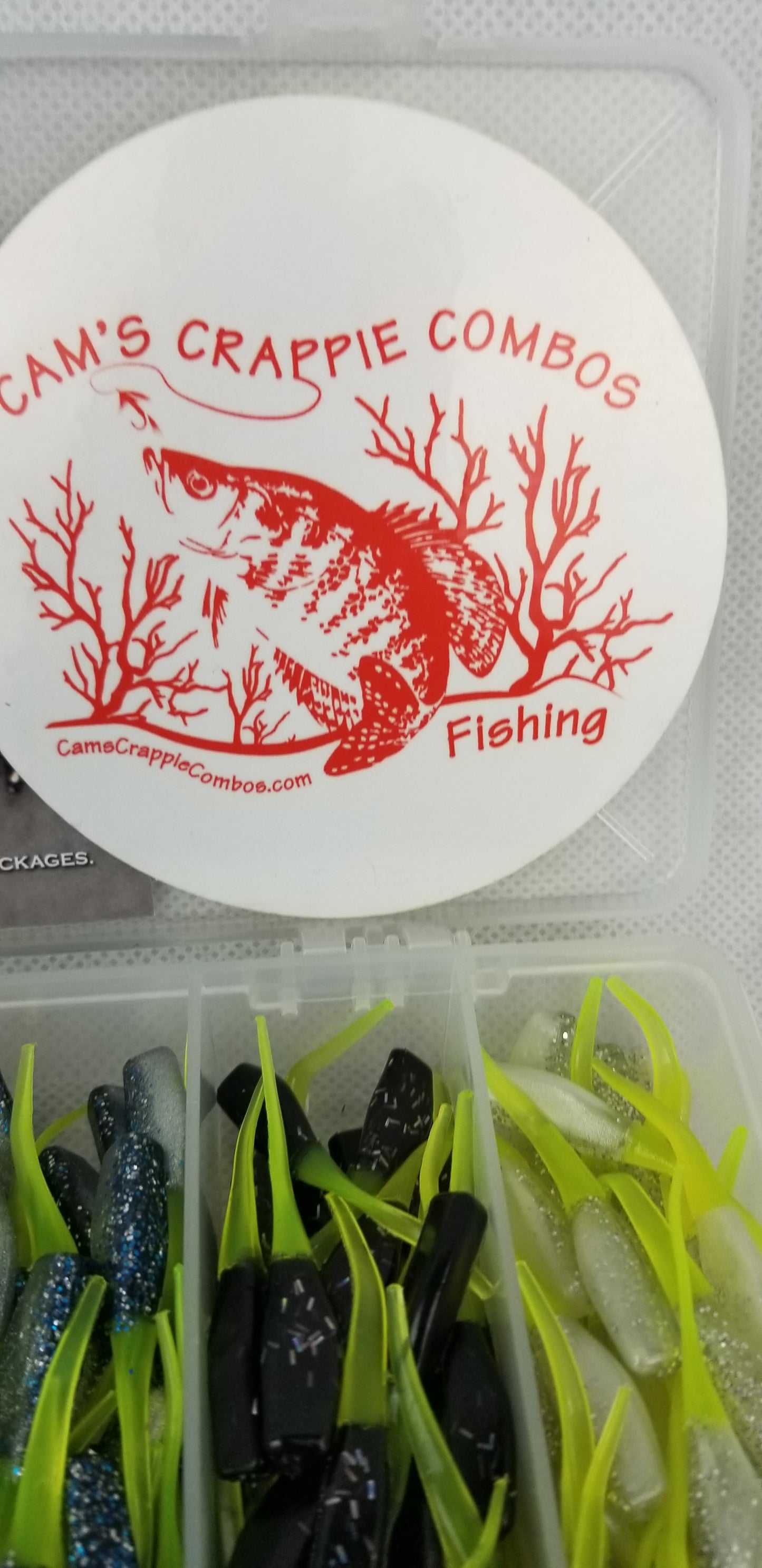 Cam's Complete All Plastic Stinger Shad [Hologram Flake] Assortment Package Kit