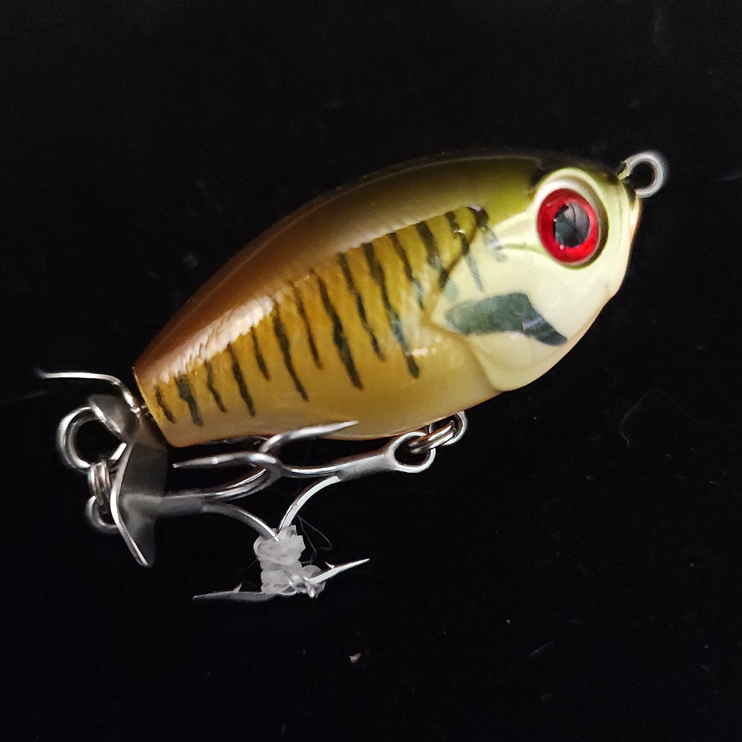 1.4" Floating Micro Prop Bait "Hillbilly Plop"