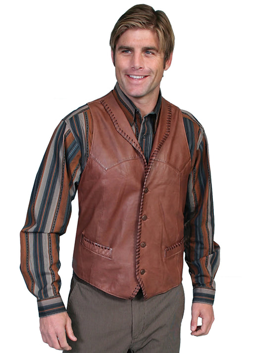 Scully Laramie (206 Leather) – Men's Vest