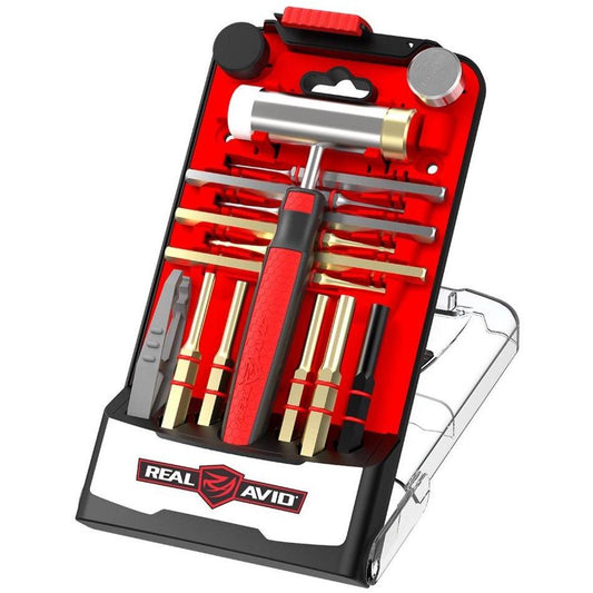 Accu-Punch™ Hammer with Brass & Steel Pin Punches