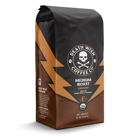Death Wish Coffee - Medium Roast Coffee