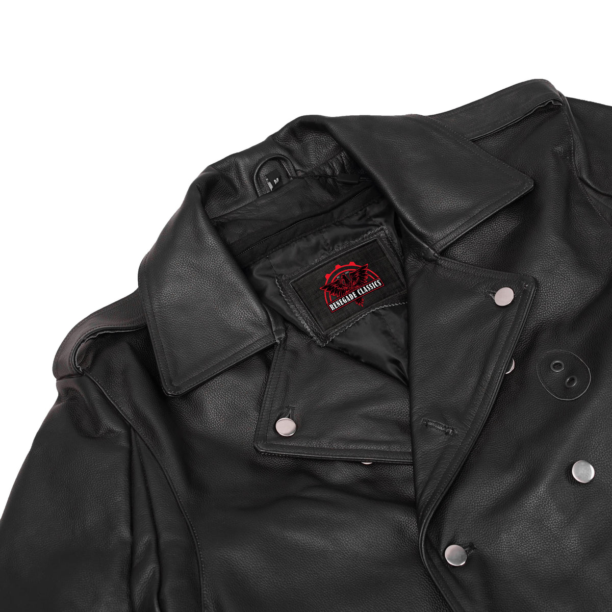 Cavalier Men’s Long Sleeve Leather Jacket